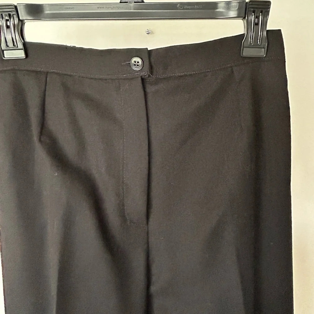 Black Womens Pantsuit with Gold Buttons - Classic Blazer & Trousers - Picture 7 of 11